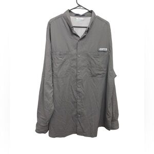 Columbia Charcoal Button-Up Shirt